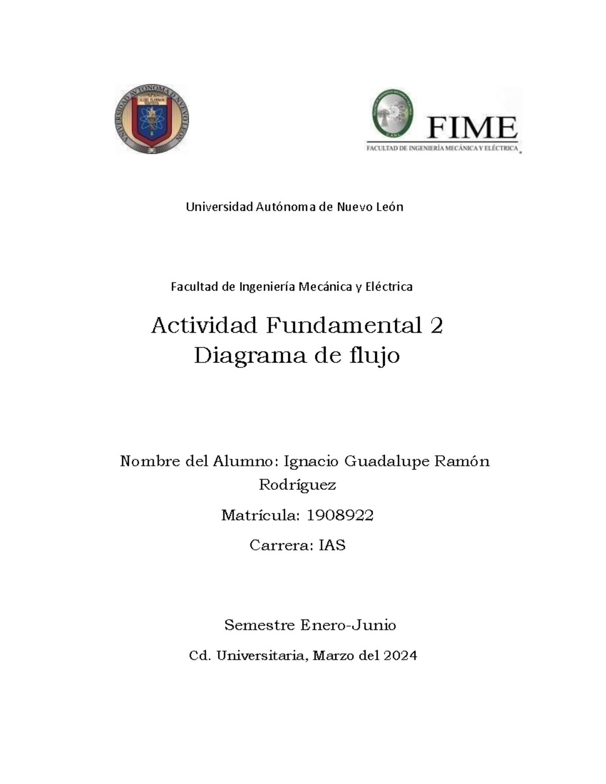 1908922-Act 2 Diagrama - Lenguajes De Programación - Universidad ...