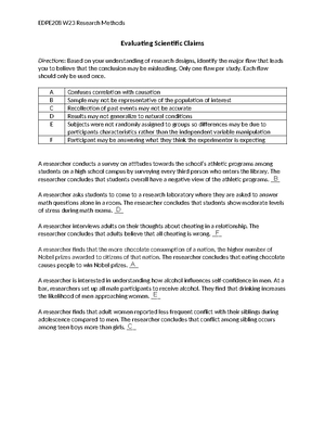 EDPE 208 Course Outline: Personality & Social Development (Winter 2024 ...