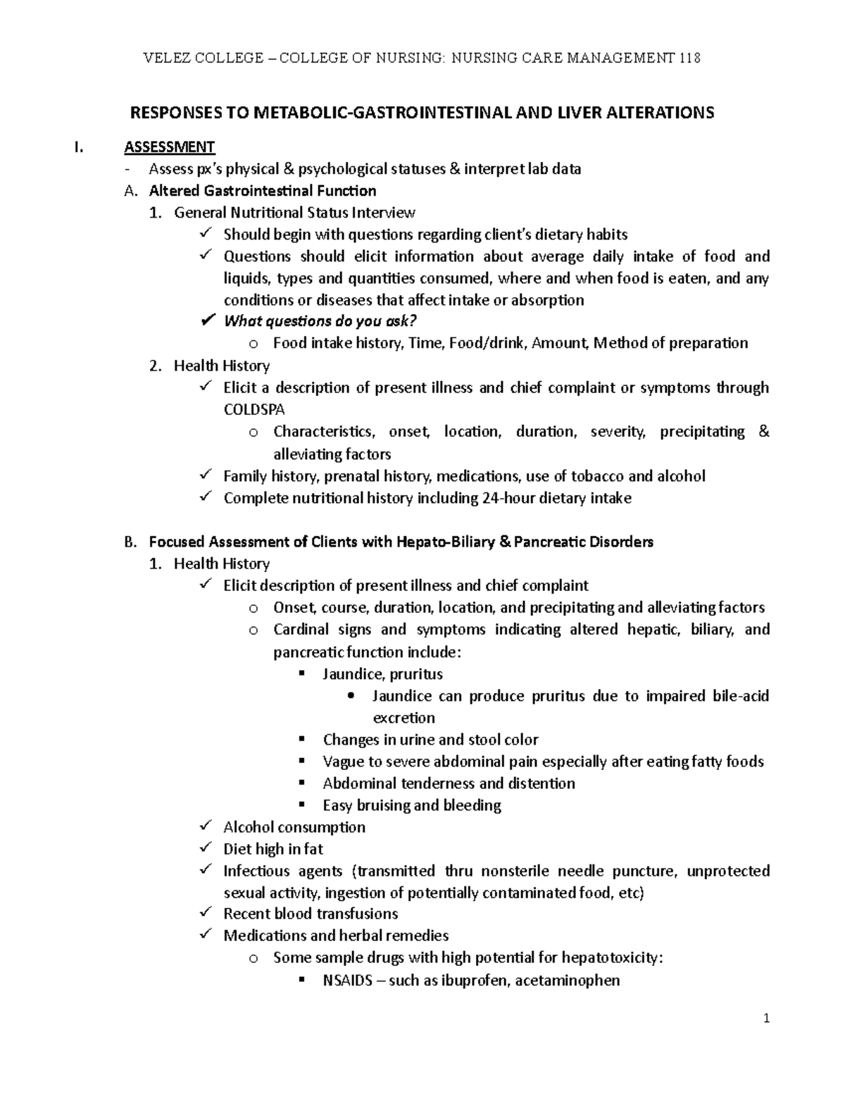 4. Responses To Altered Metabolic-GI-Liver Alterations - Emergency and ...