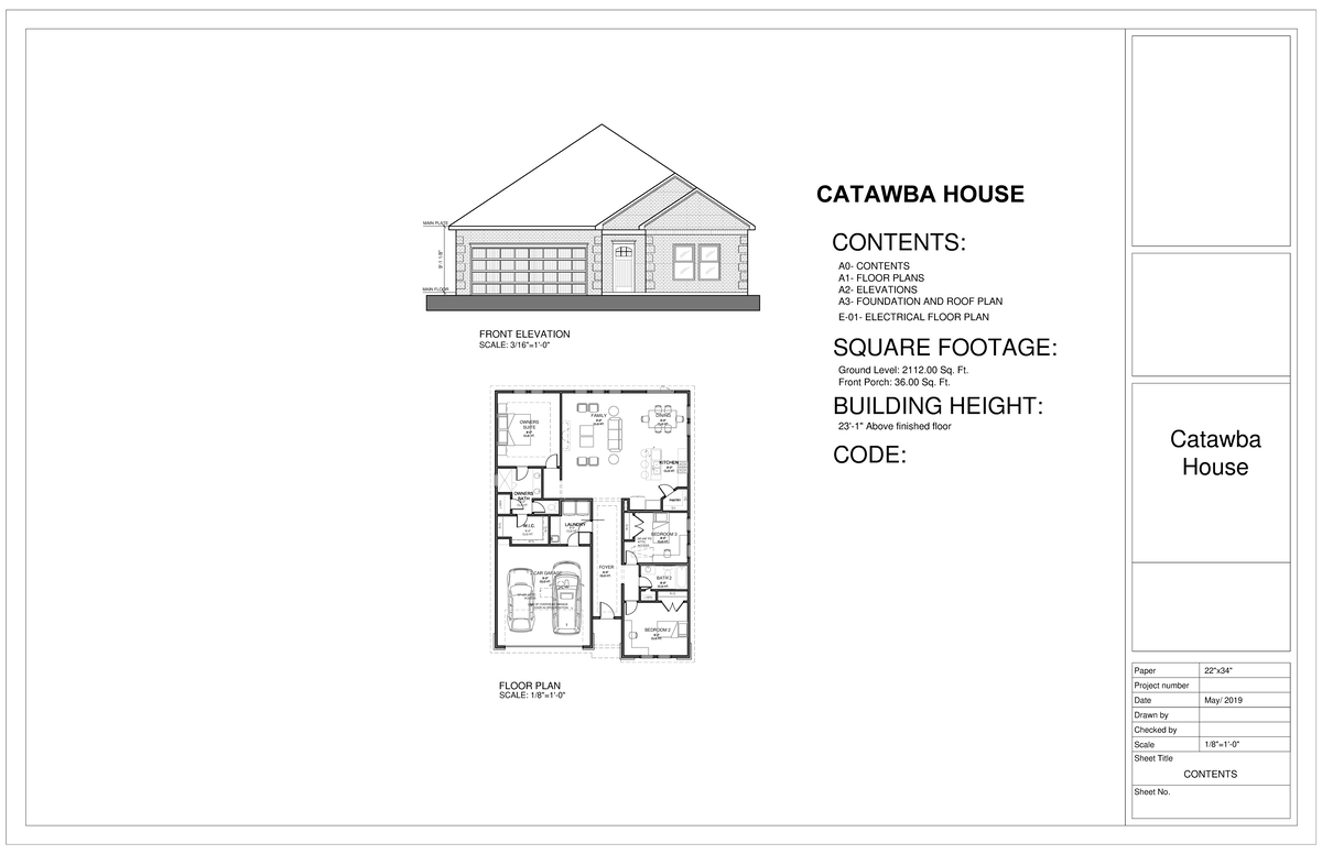CATAWBA HOUSE: FINAL ROUGH PLANS \u0026 ELECTRICAL LAYOUT (2019) - Studocu, image size:1200x776