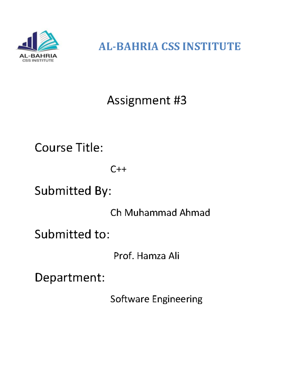 CSS INSTITUTE Assignment: Area Calculations & Program Solutions - Studocu