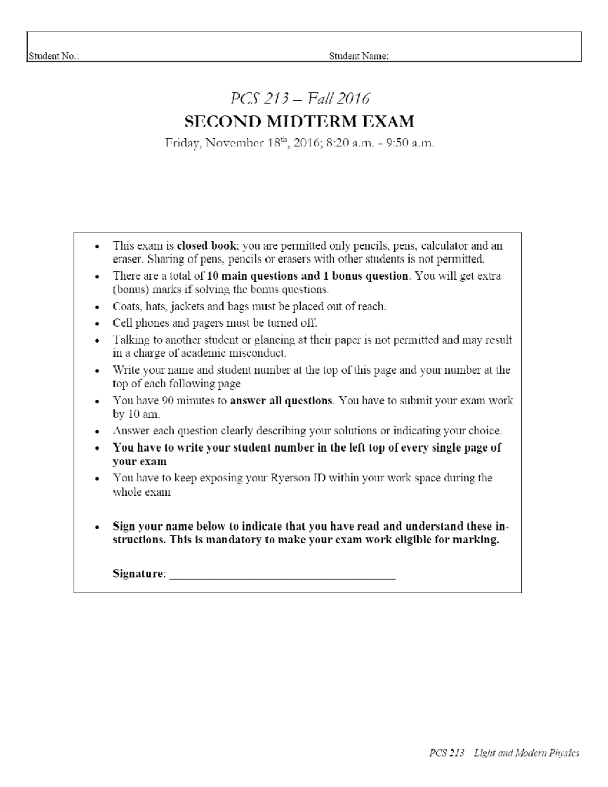 Midterm 2 Review Notes for PCS213 - Key Concepts and Insights - Studocu