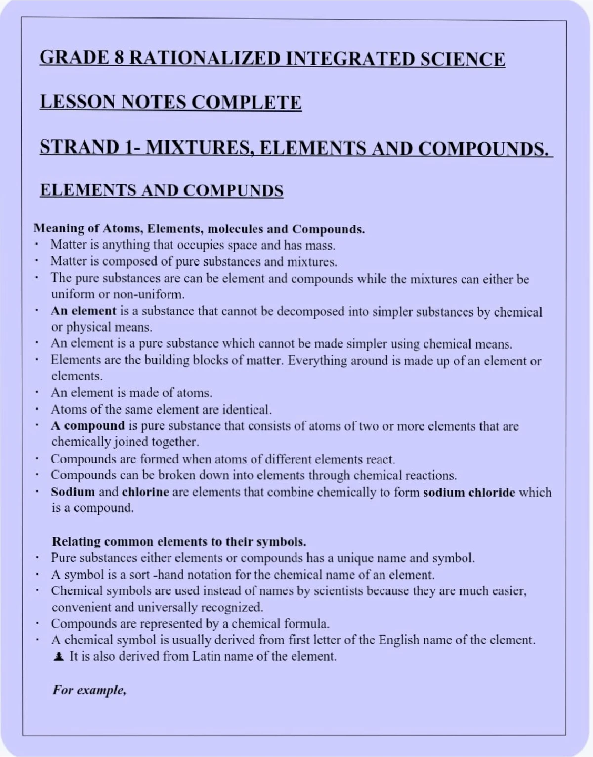 CHAPTER 2: CRYSTALLINE SOLIDS - Key Concepts and Learning Objectives ...