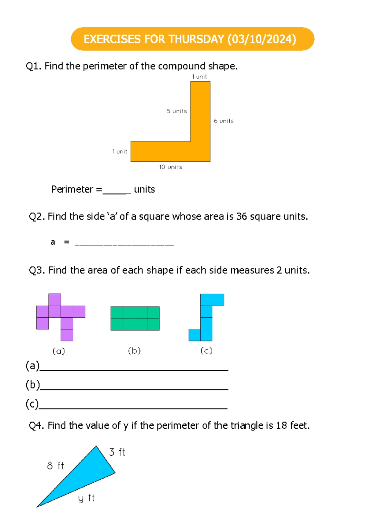 Grade 4 Math: Order of Operations with Parentheses Worksheet - Studocu