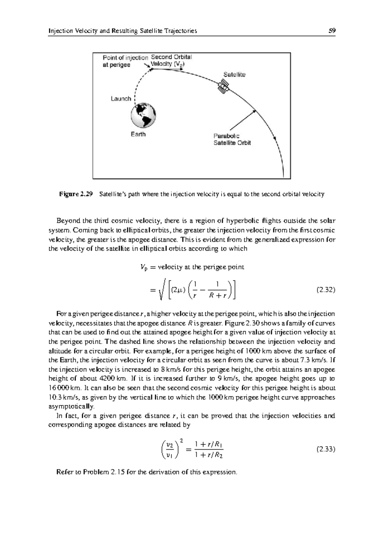 Satellite Trajectories and Injection Velocities: Principles ...