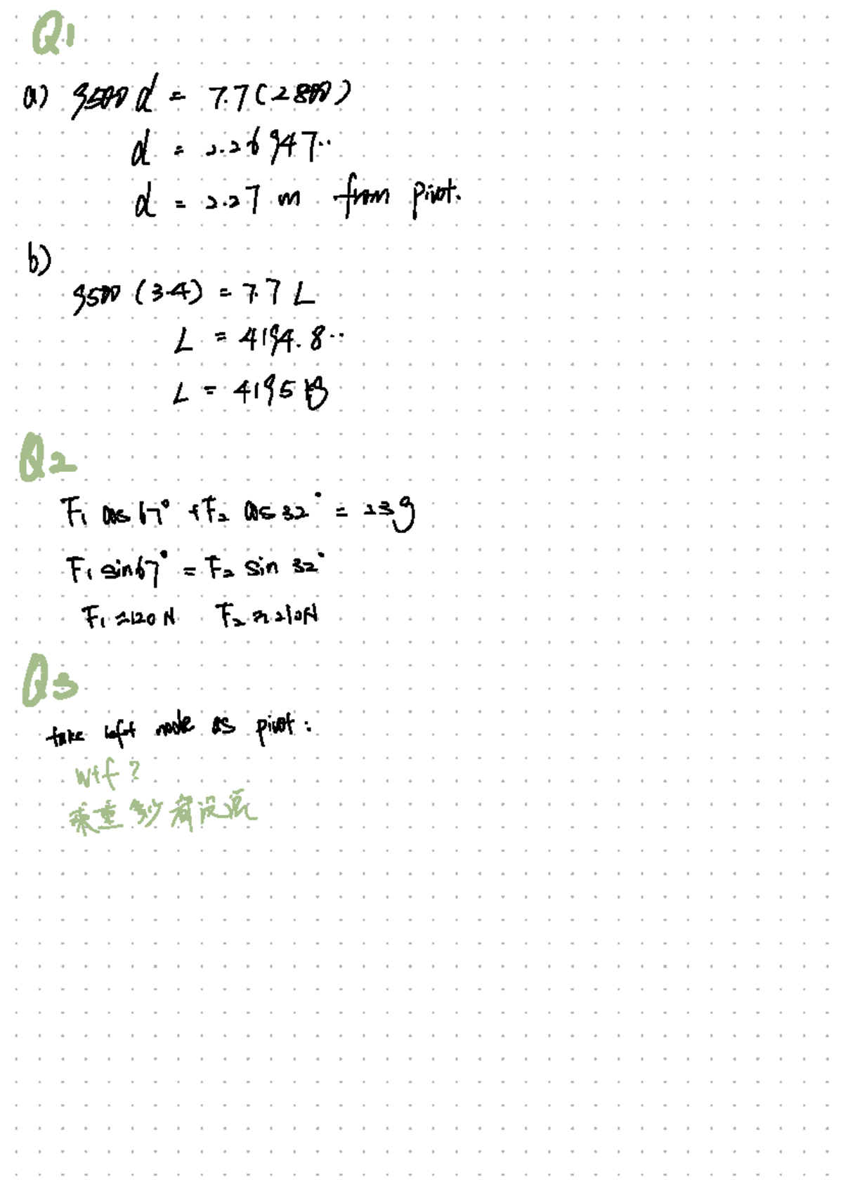 TUT 3 - Tutorial 3 Solutions and Key Concepts - Studocu