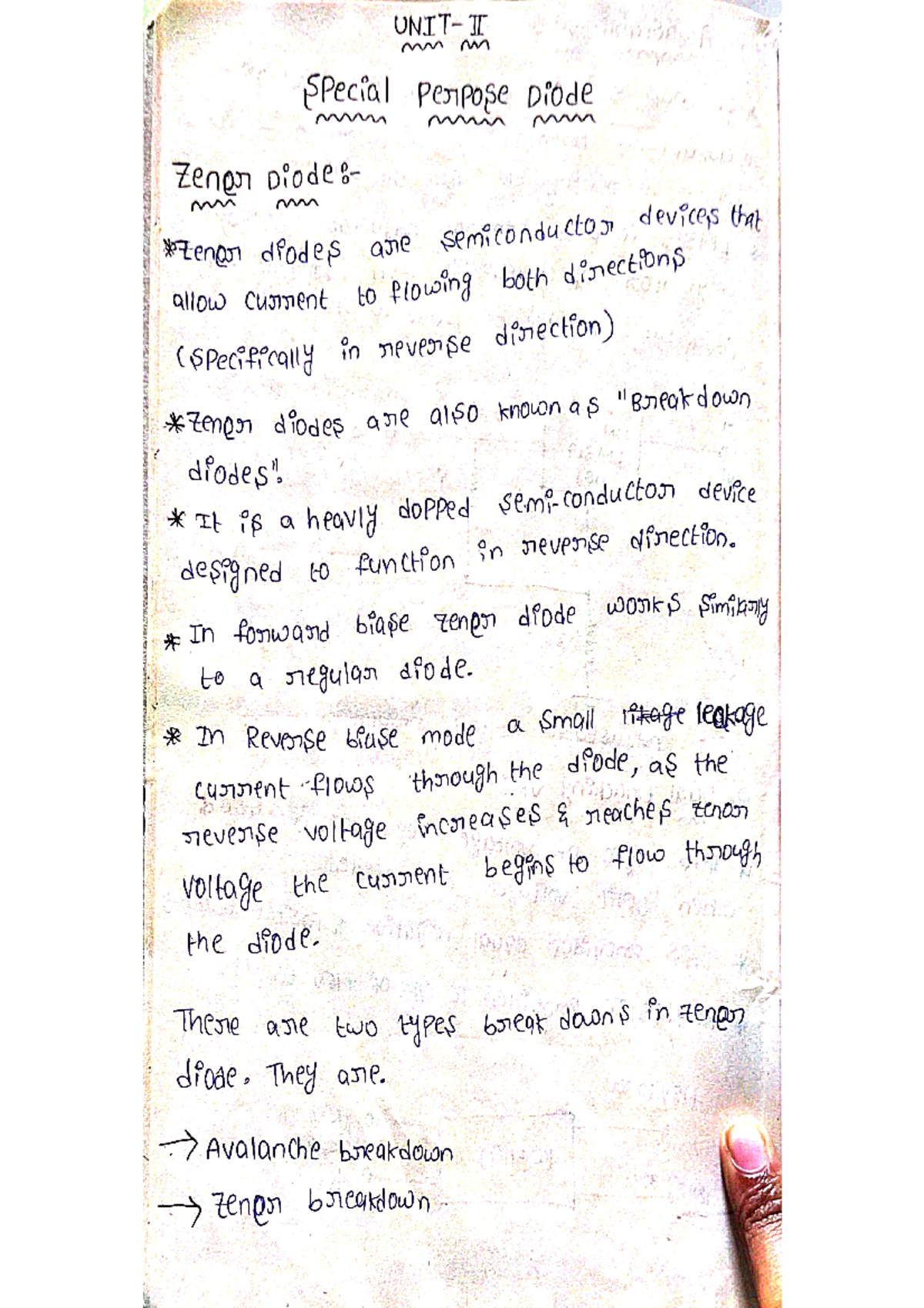 BE Unit 2 notes - Open elective 2 for CSE 3-2 - UNIT- I SPecial Penpose ...
