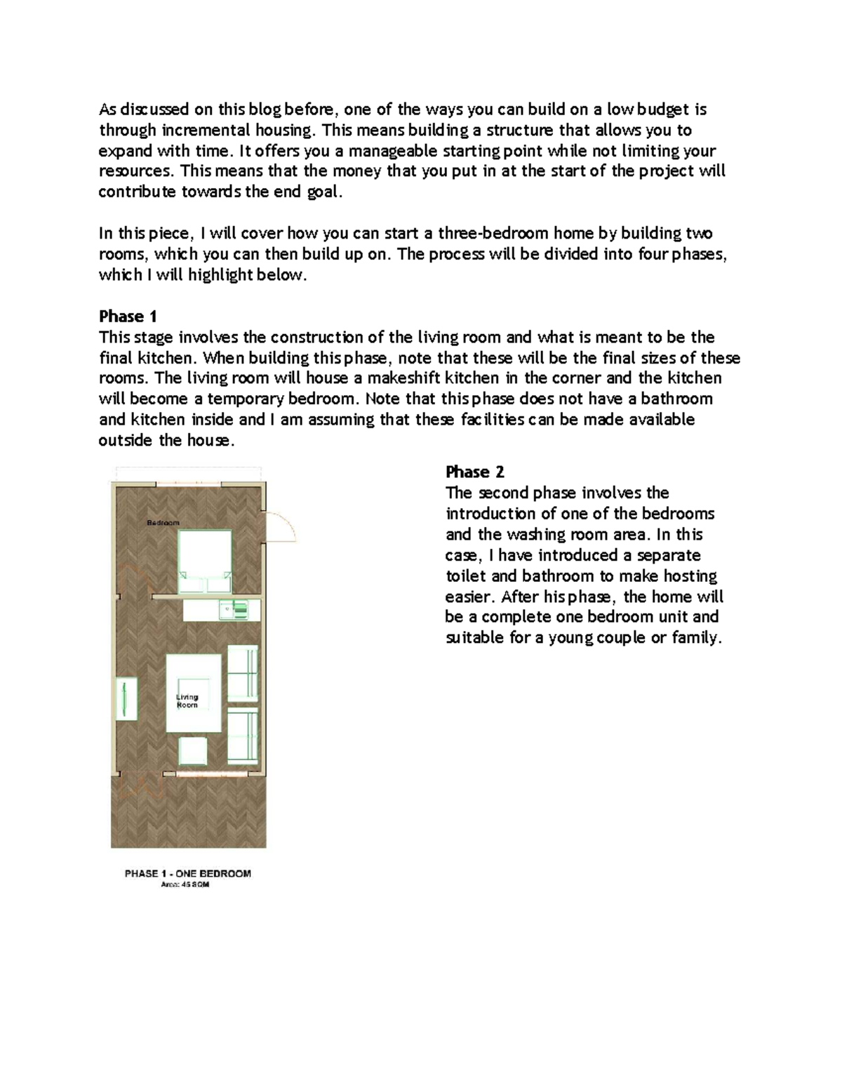 Incremental Housing Design: A Step-by-Step Guide - Studocu