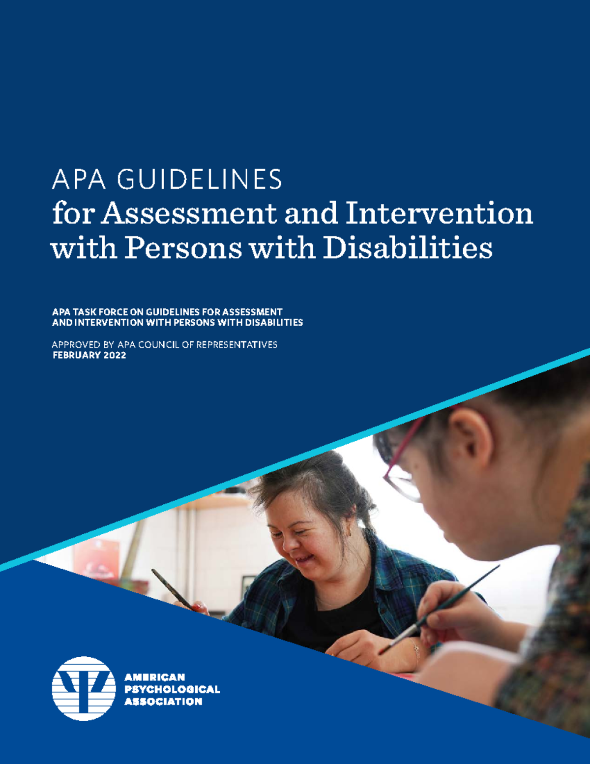 APA Guidelines for Assessment and Intervention with Disabilities (2022 ...