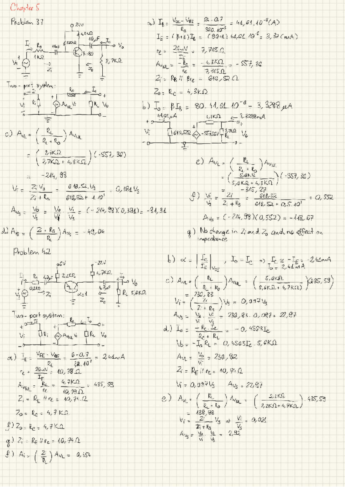 Chapter 5 Problem 37 & 42 Solutions - Assignment 3 - Studocu