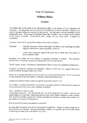 11 ATAR LITERATURE Exam Preparation: Close Reading & Written Response ...