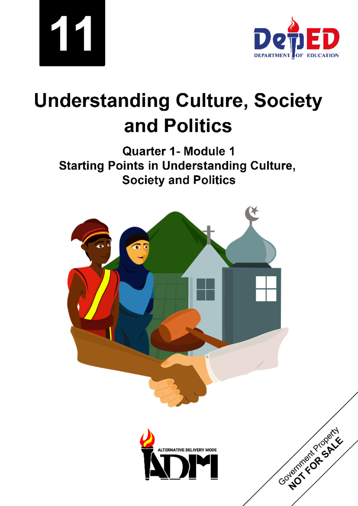 Grade 11 UCSP Module 1: Starting Points in Understanding Culture - Studocu