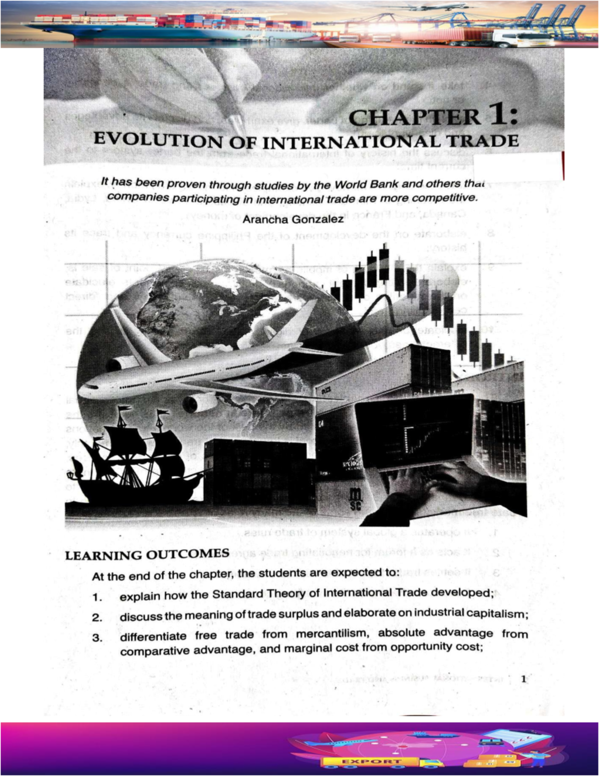 Chapter 1 - Evolution of International Trade - CHAPTER 1: EVOLUTION OF ...
