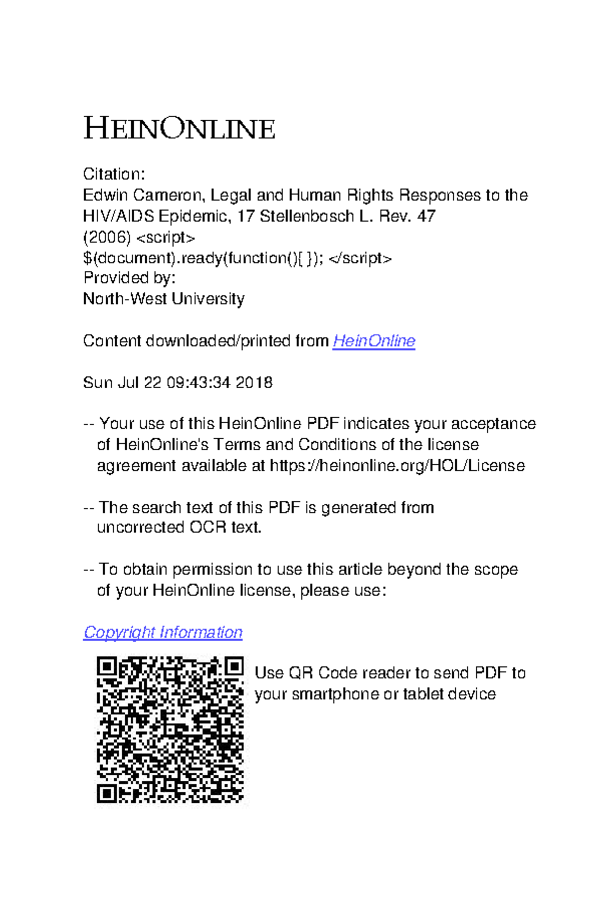 Edwin Cameron Legaland Human SU 4 1 - + 2(,1 1/,1( Citation: Edwin ...