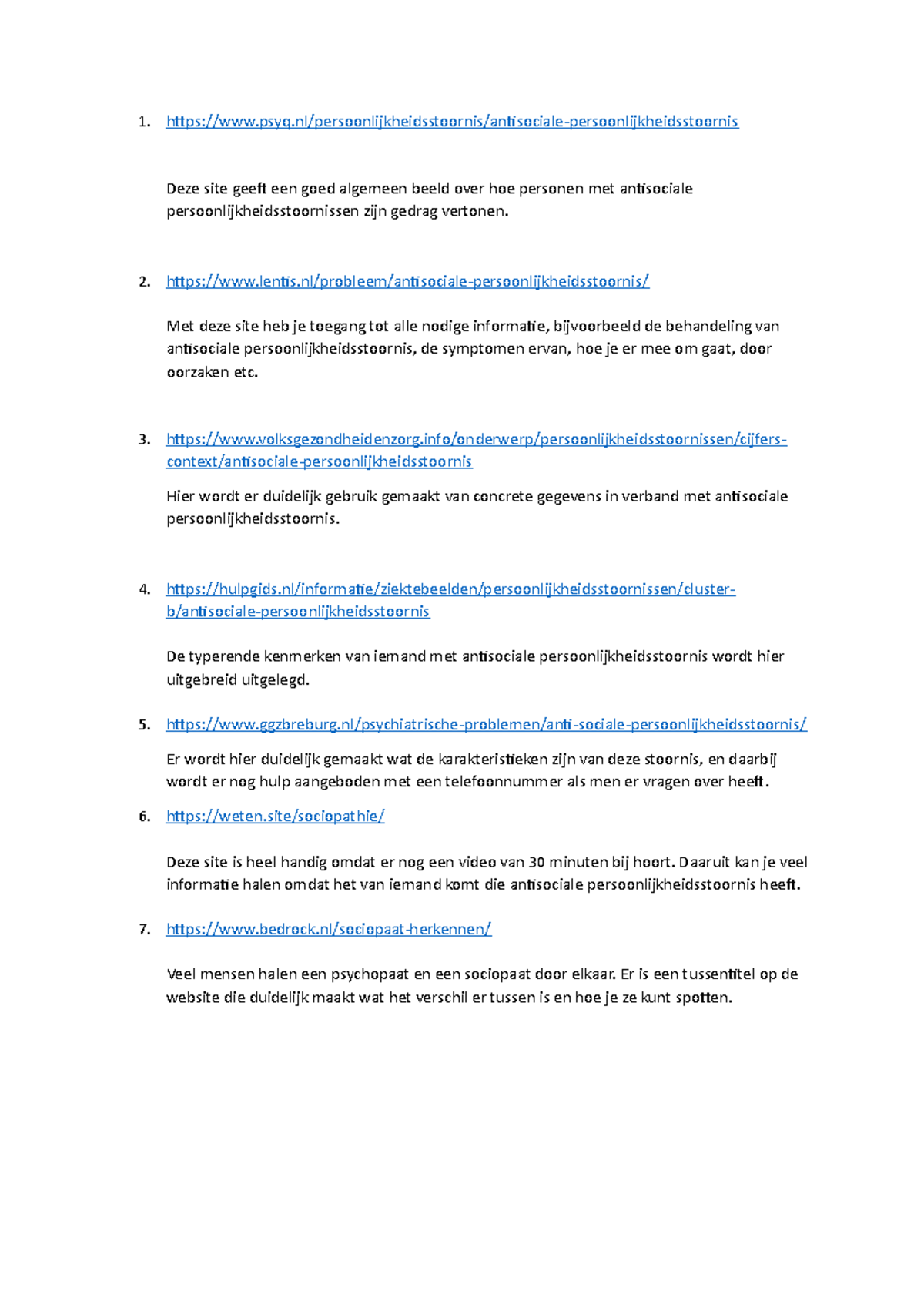 7 websites - fdfsdf - psyq/persoonlijkheidsstoornis/antisociale ...