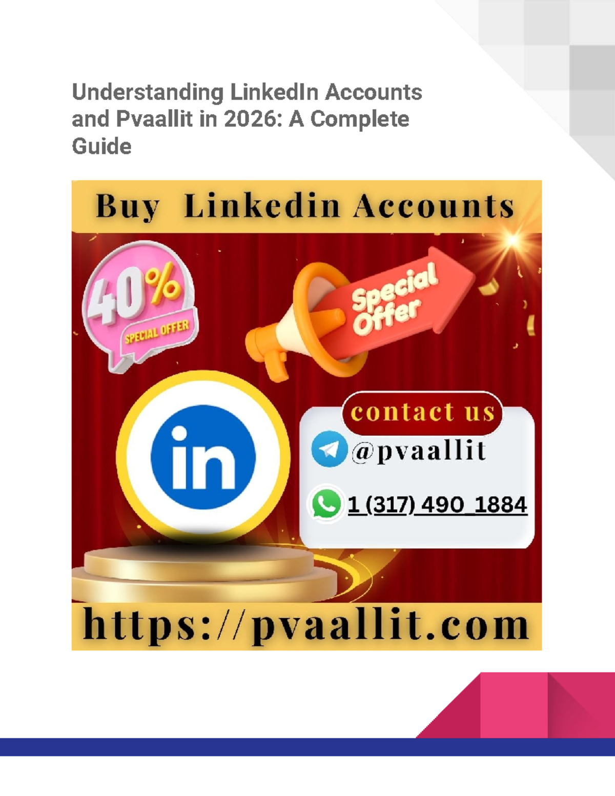 Top 3 Websites to Buy Verified LinkedIn Accounts in 2026 - Studocu
