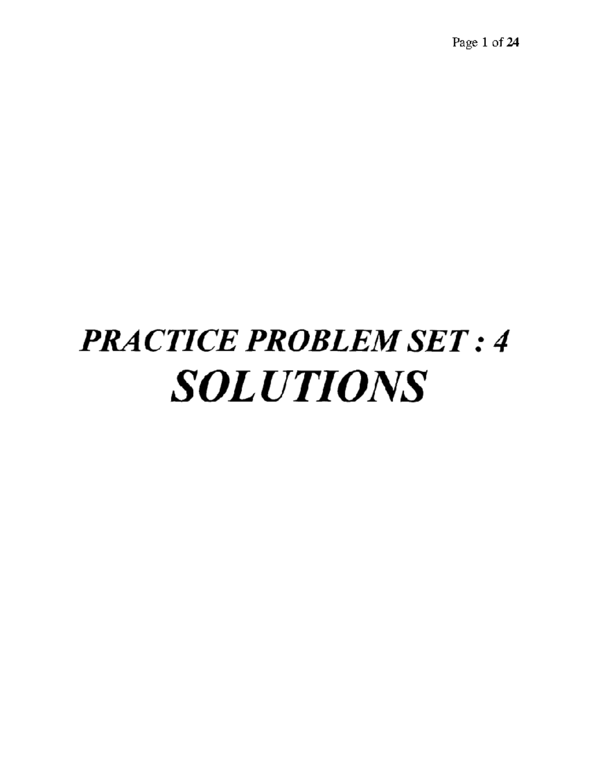 Assignment 4 Solutions for Forces in Structural Members Analysis - Studocu