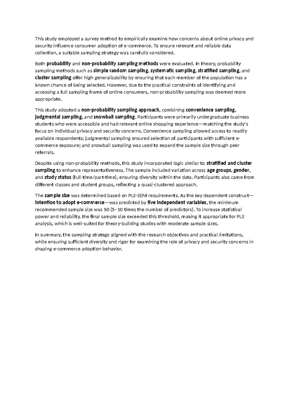 Survey Study on Online Privacy & Security Concerns in Consumer Adoption ...