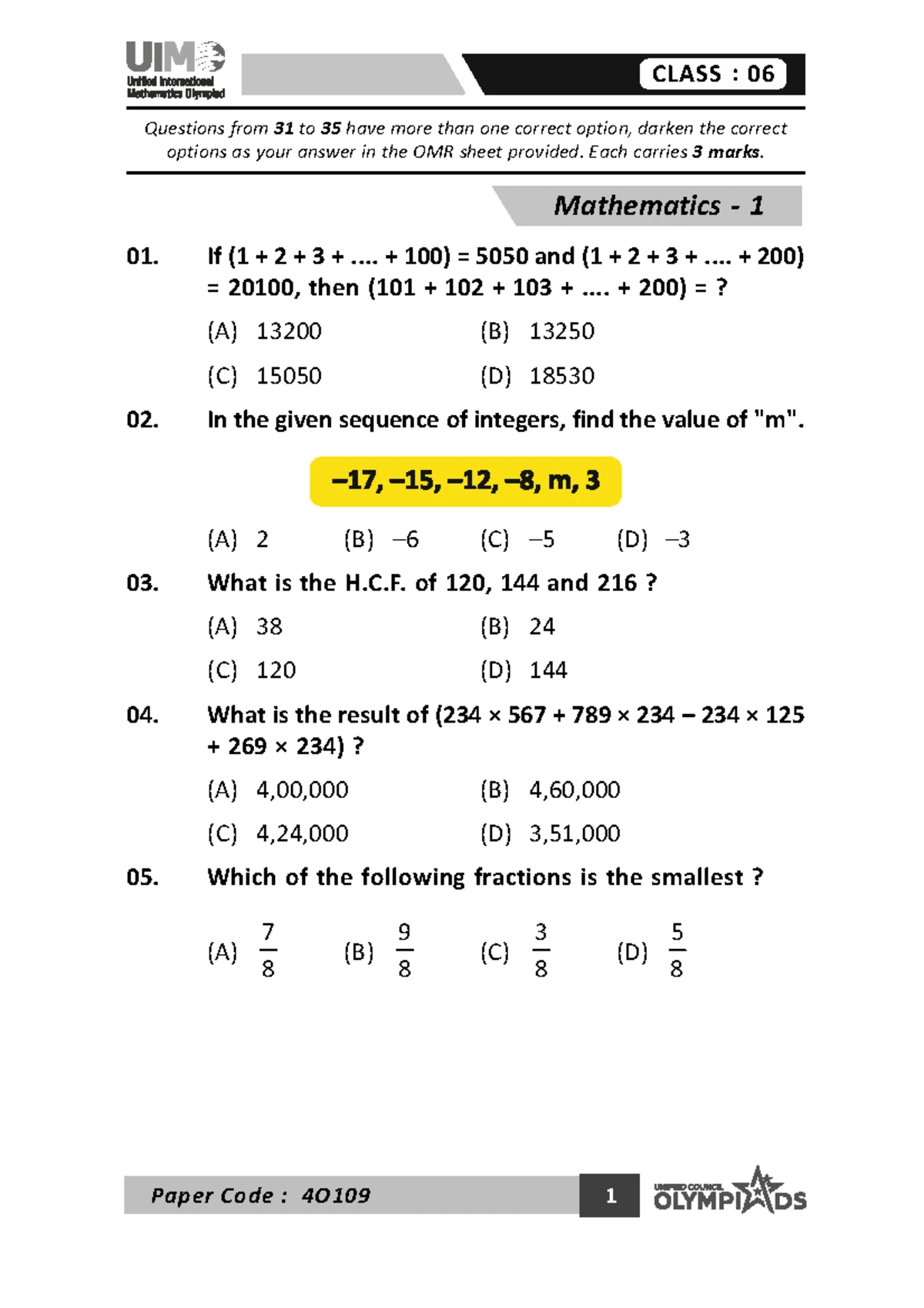 IMP Tuition Abstract Reasoning Practice Test Paper No. 32 - Studocu