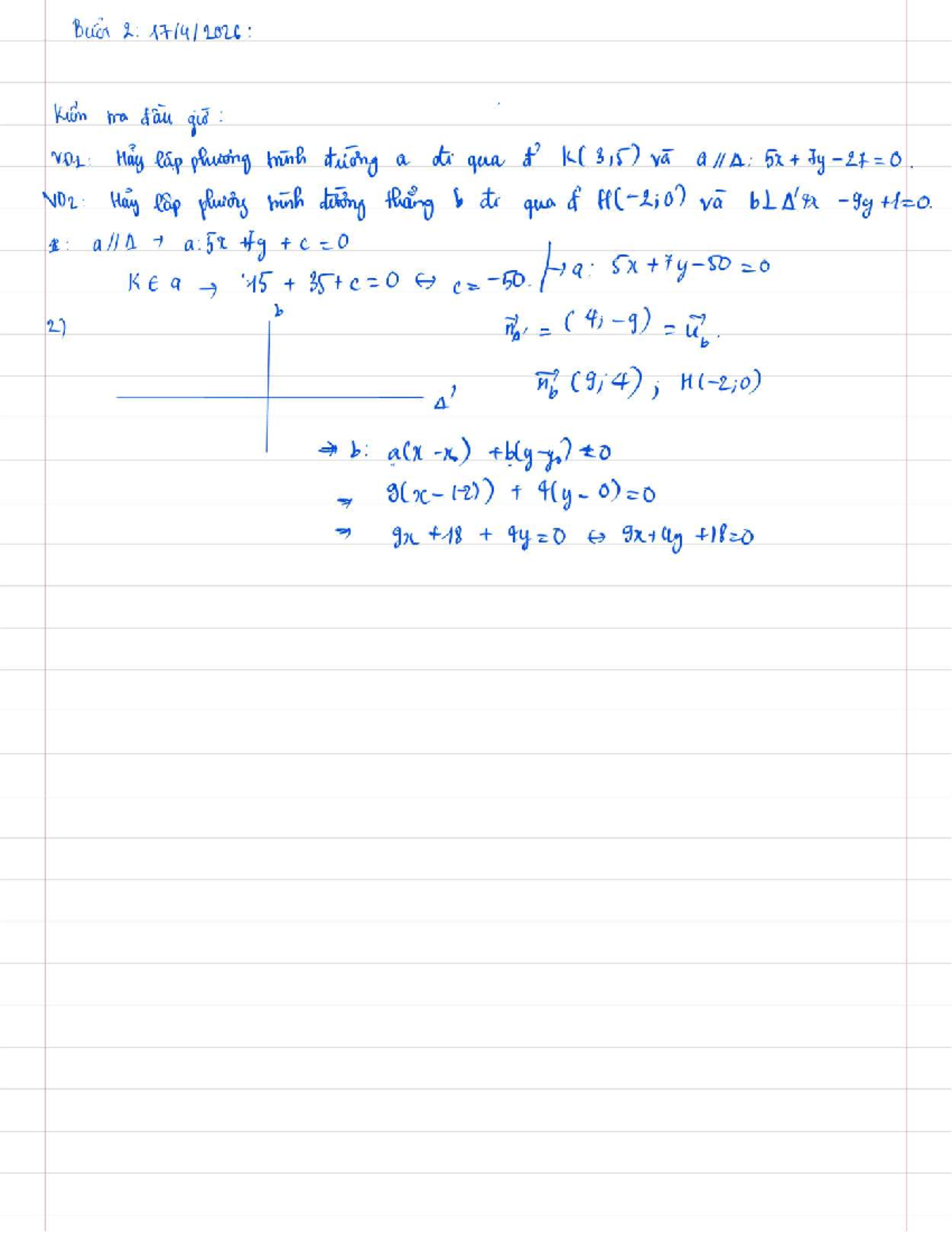 Bản Ôn Tập Phương Trình Đường Tròn - MATH 101 - Studocu