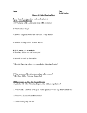Final Exam Review Notes for Course ABC 101 - 1 FUNDAMENTAL CONCEPTS IN ...