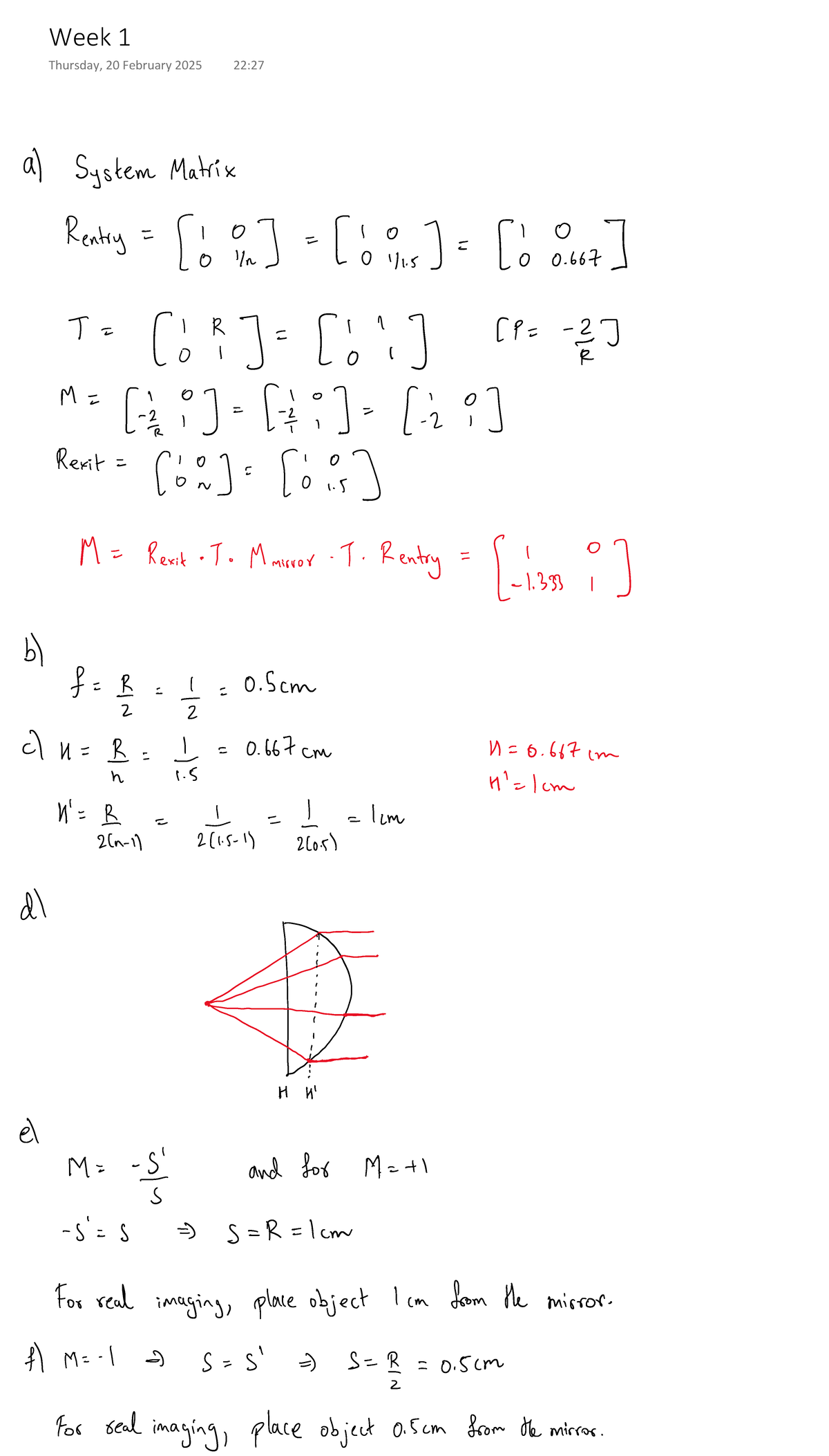 Week 1 - Practice Questions for Physics Concepts - Studeersnel