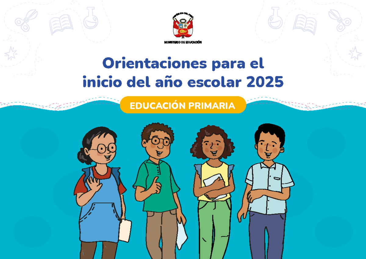 Orientaciones para el inicio del año escolar 2025 educación primaria ...