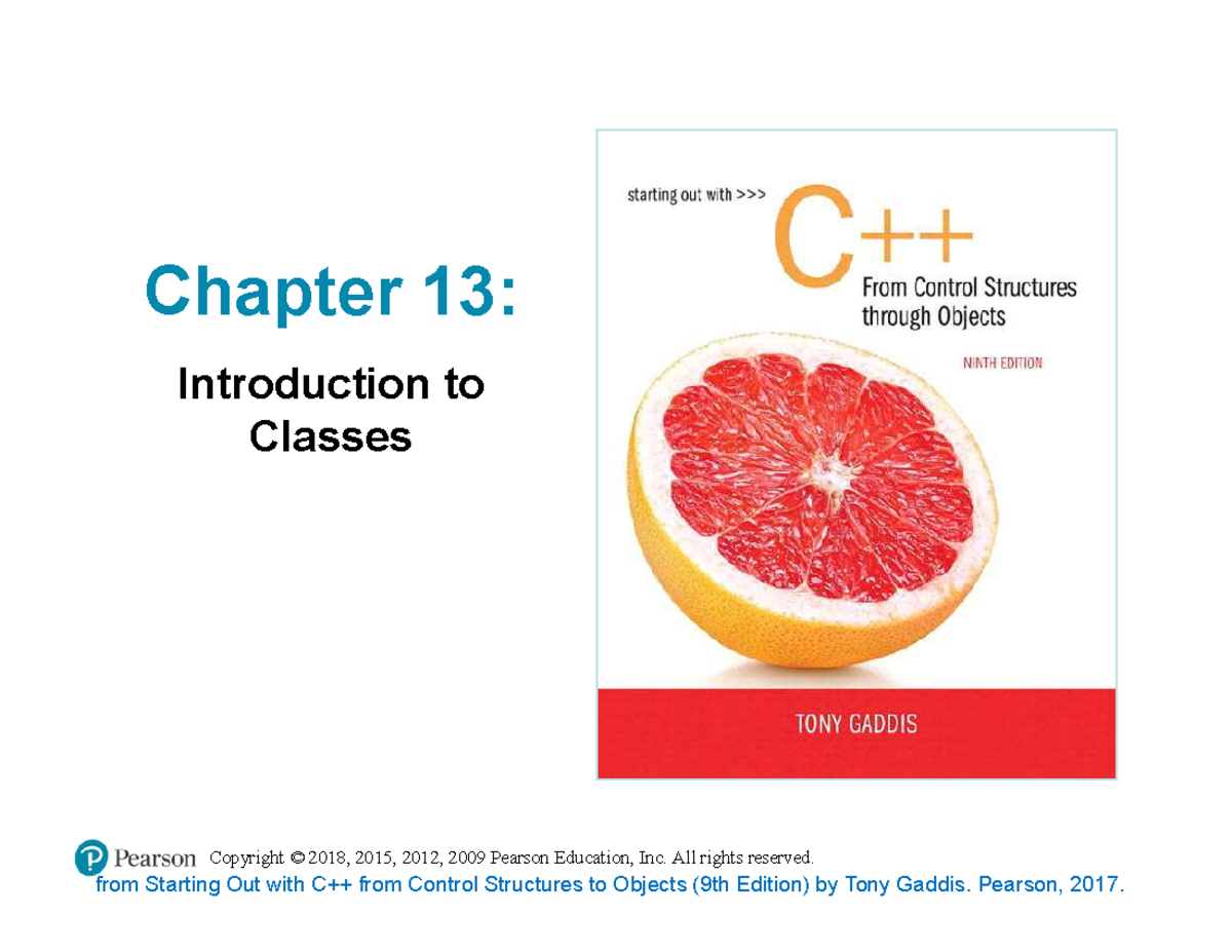 Final Exam Notes: Constructors, Destructors, & Classes in C++ - Studocu