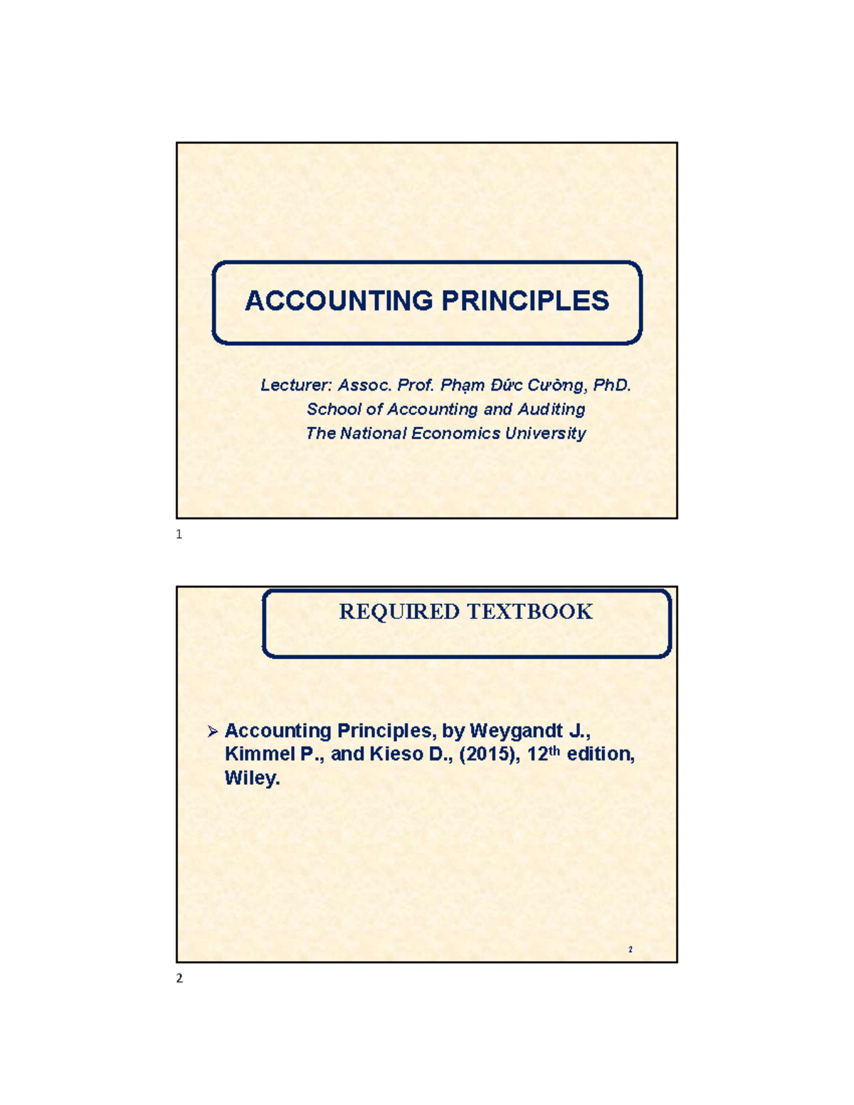 Chapter 1 - Accounting in Action Lecture Slides - Studocu