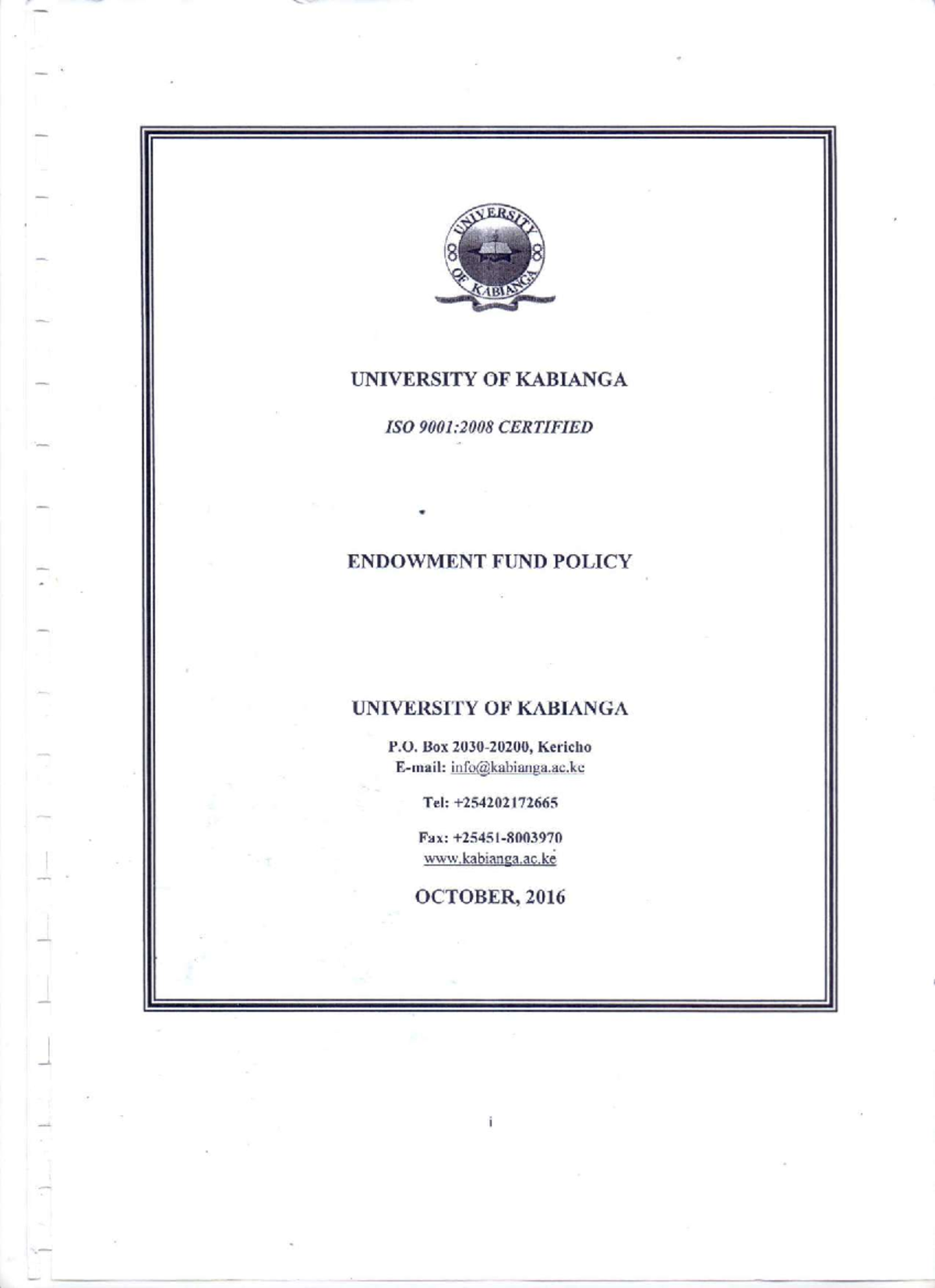 Endowment policy - For simplicity and better performance, it’s usually ...