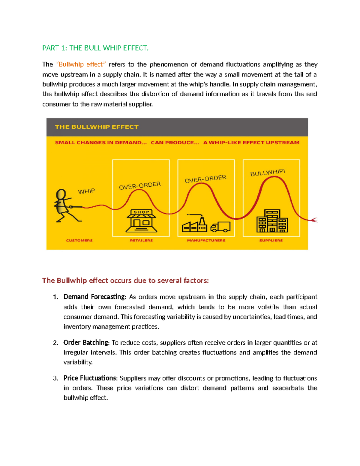 Understanding the Bullwhip Effect in Supply Chain Management: Part 1 ...
