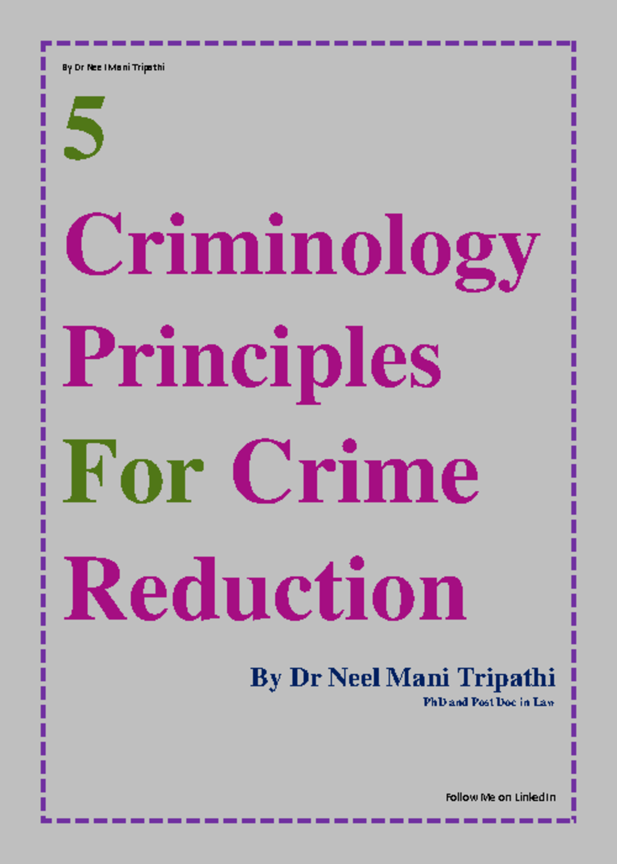 5 Criminology Principles for Effective Crime Reduction - 5 Criminology ...