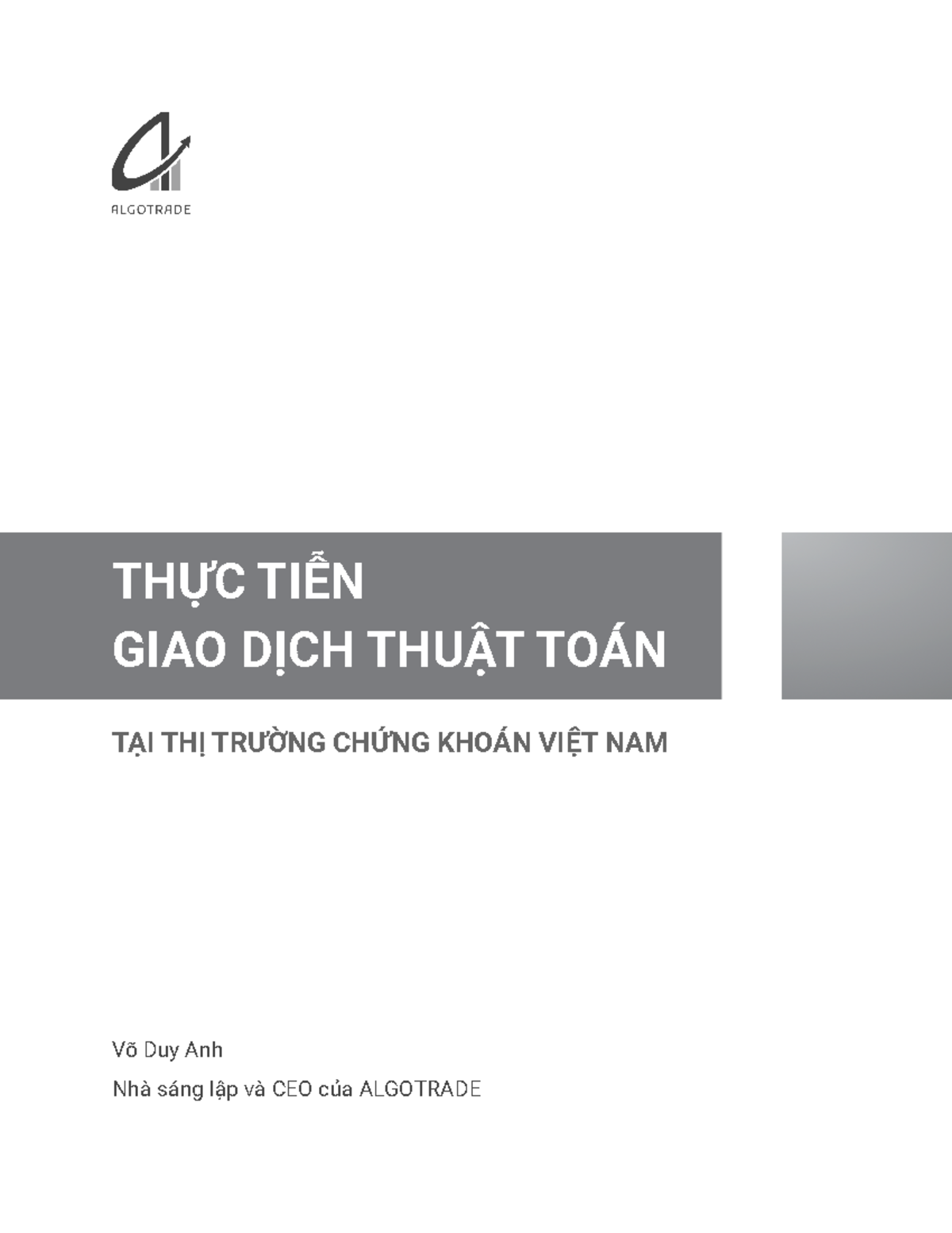 Thực Tiễn Giao Dịch Thuật Toán Tại Thị Trường Chứng Khoán VN - Document Preview