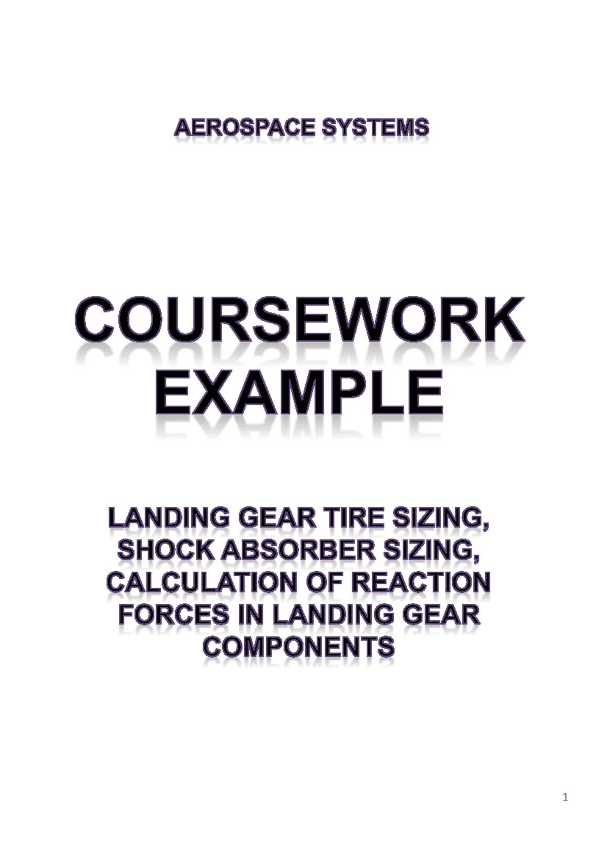 EGA220-Assignment Brief - EGA-220 Aerospace Systems Coursework ...