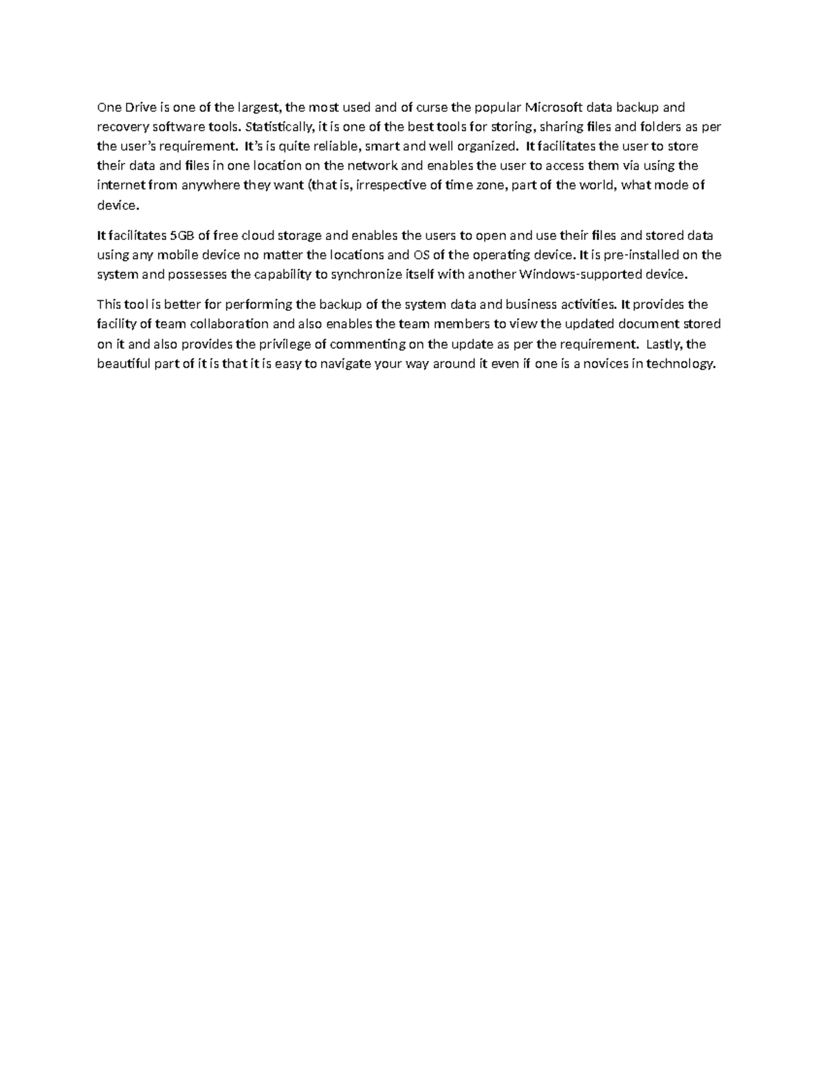 Cs 3306 Unit 2 Learning Journal: Exploring OneDrive Features - Studocu