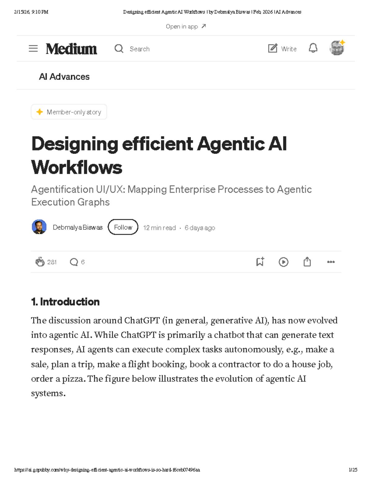 AI 101: Designing Efficient Agentic AI Workflows - Feb 2026 - Studocu