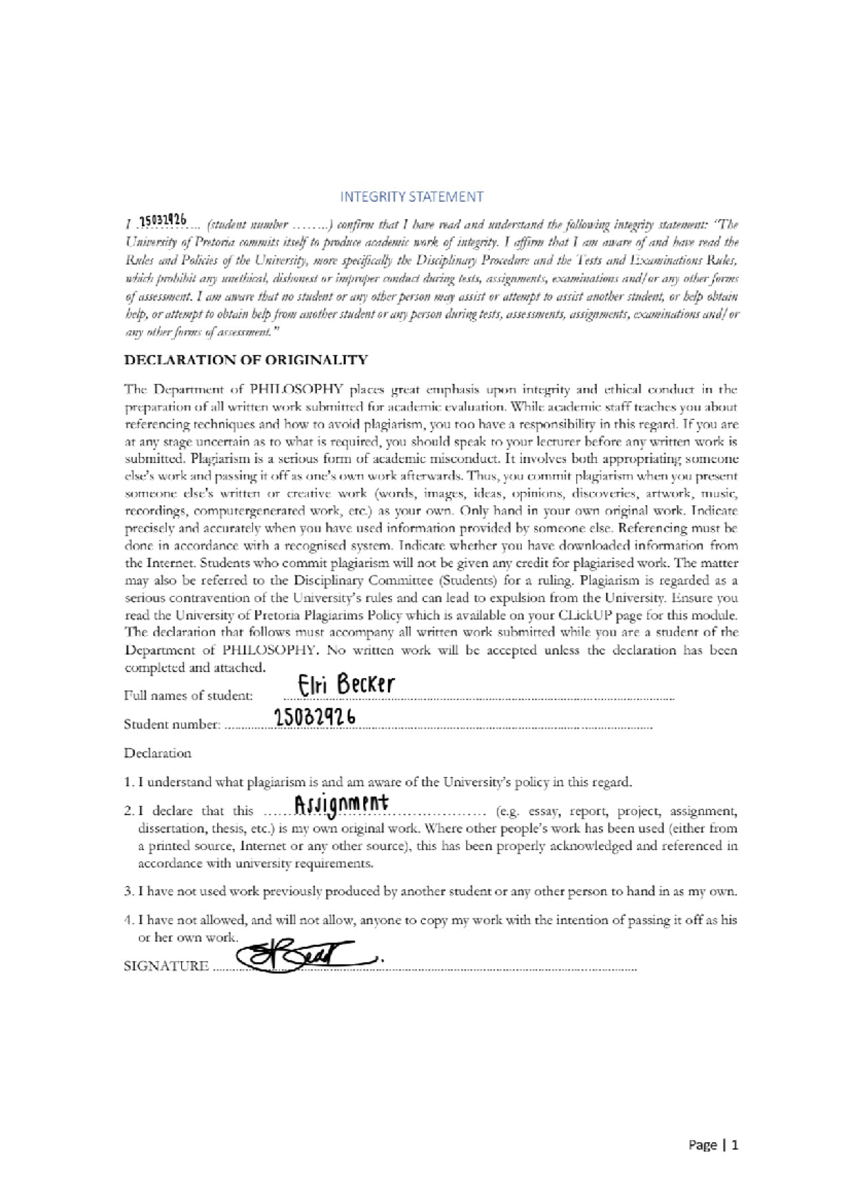 FIL 155 Assignment 3: Analyzing Causation Fallacies - Studocu