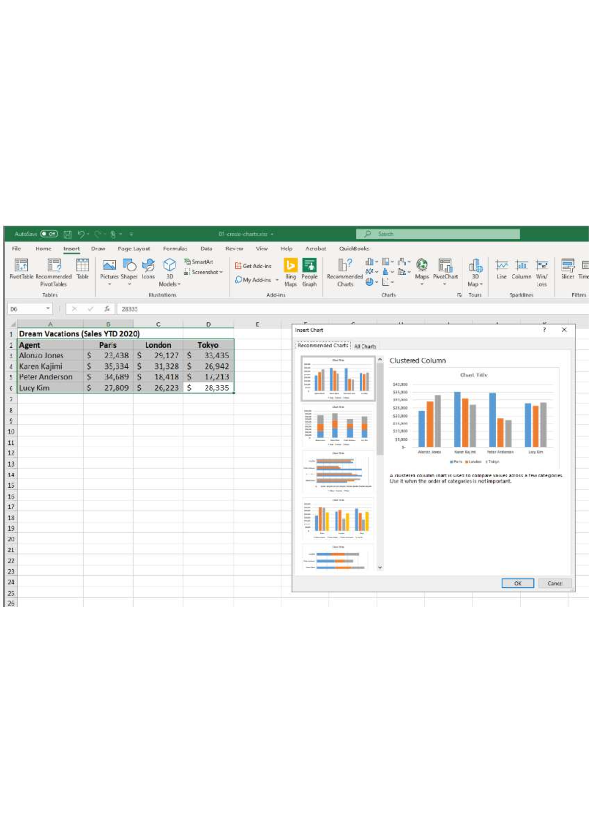 Excel Data Analysis Techniques - Charts & Pivot Tables Tutorial - Studocu
