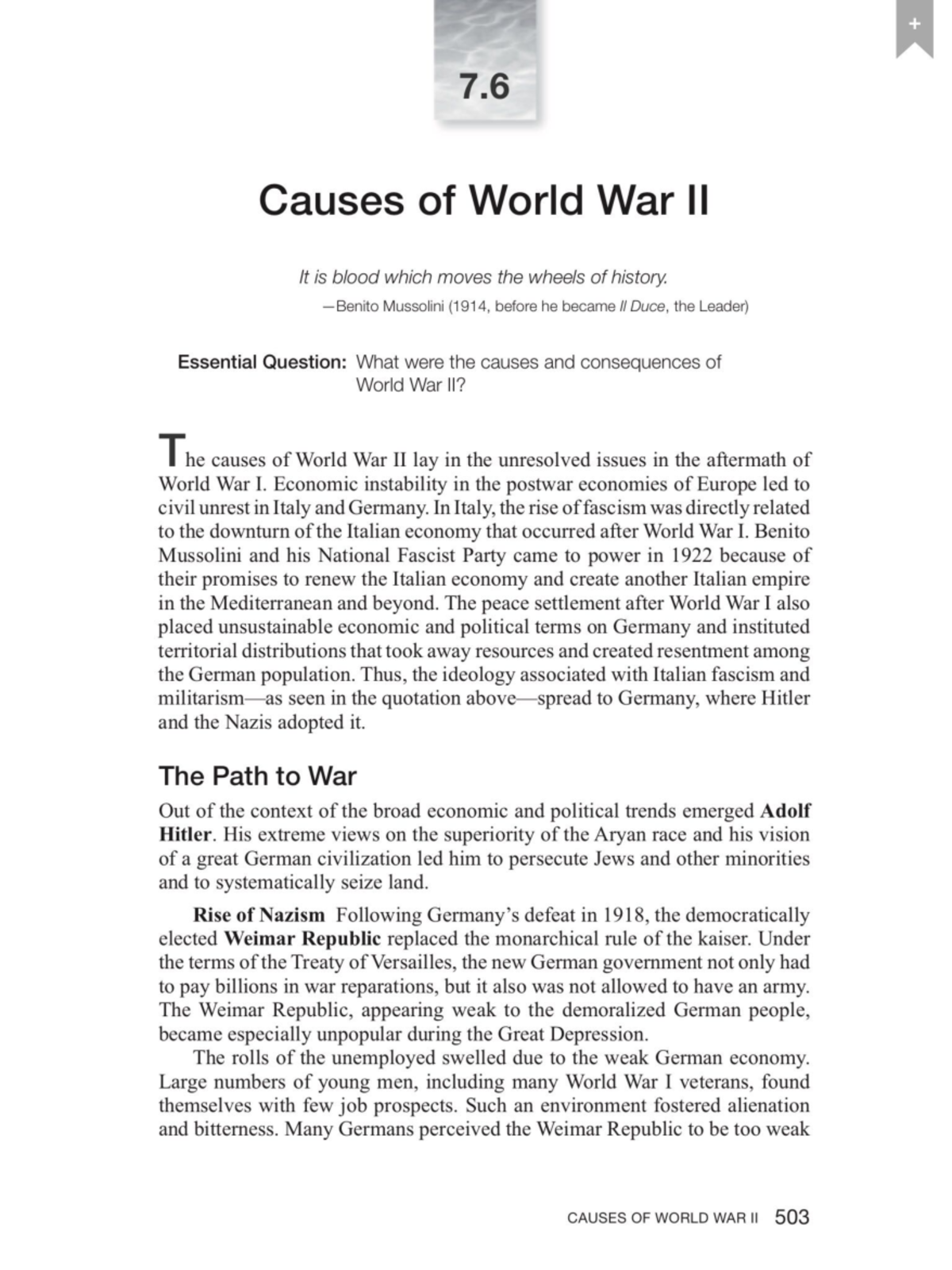 Final Exam Study Guide - Course Code: ABC123 - 7 Causes of World War II ...