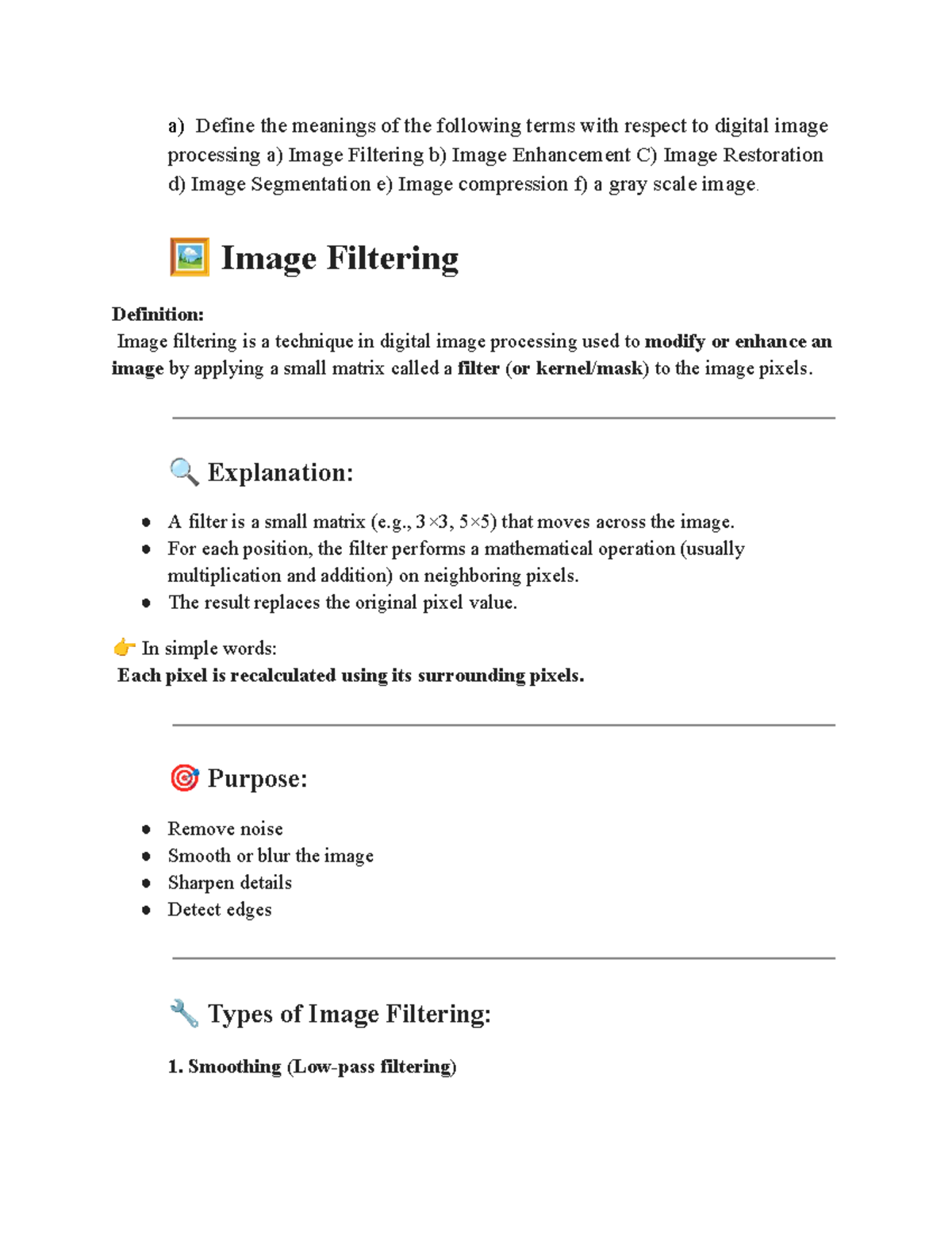 Digital Image Processing Notes (DIP 101): Key Concepts & Techniques ...