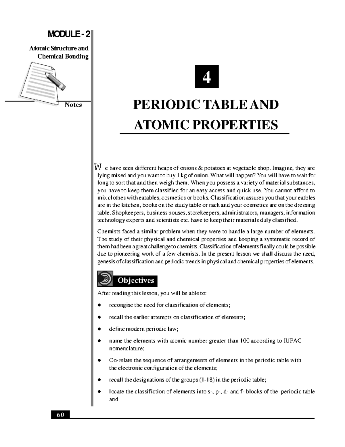 Periodic Table and Atomic Properties (Inorganic Chemistry 1) - Studocu