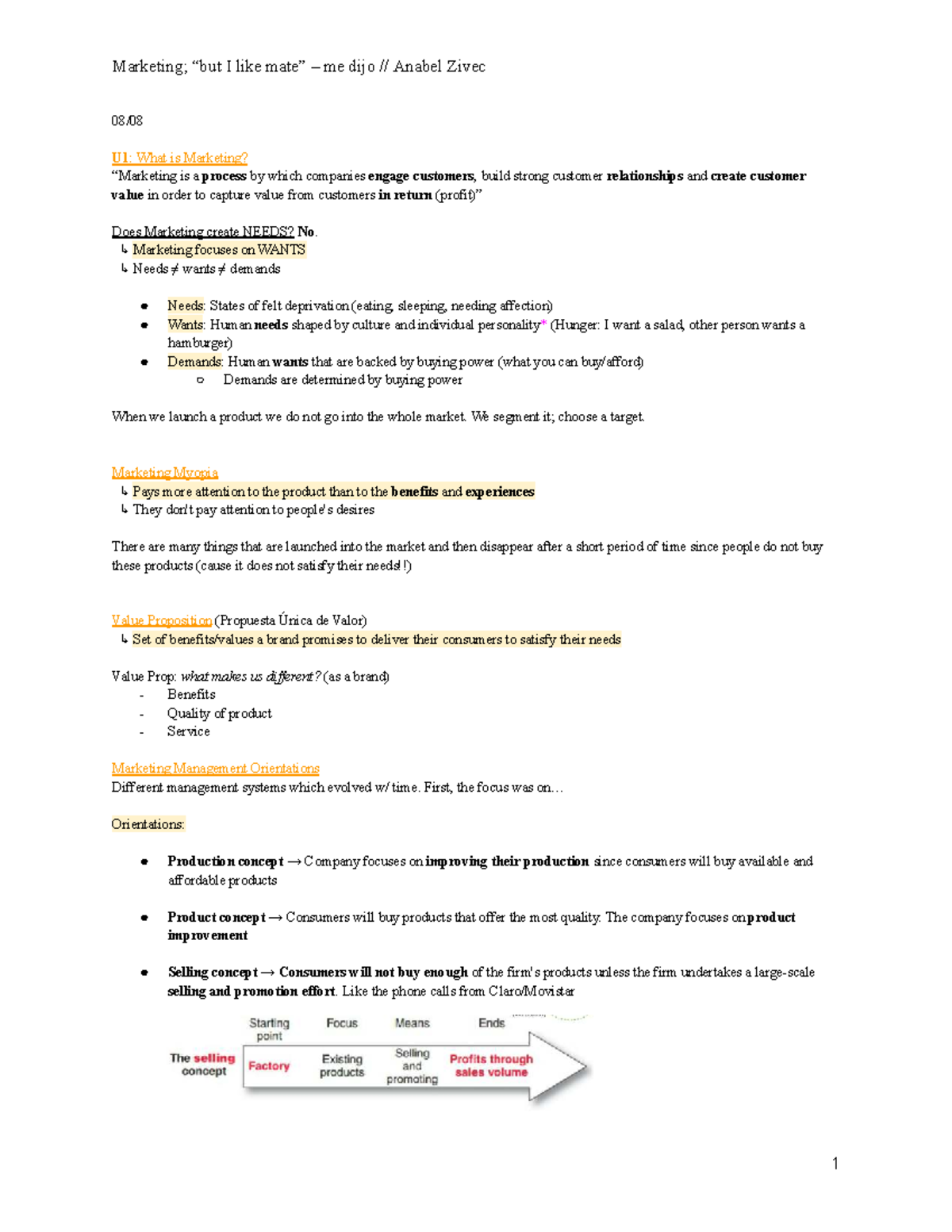 Marketing 1er Parcial: Conceptos Clave y Estrategias - Studocu