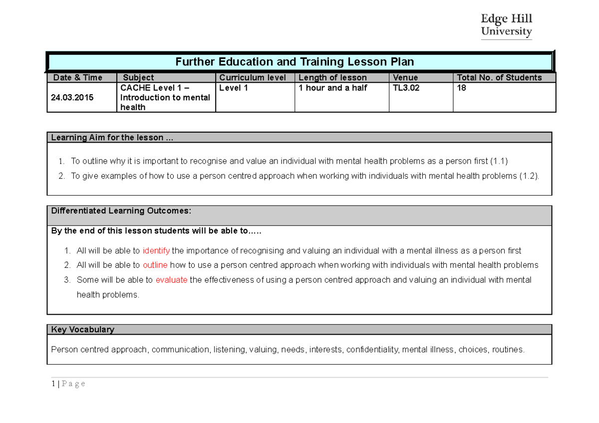 Lesson-Planning-Proforma-FET-2014-15 - 2nd - Further Education and ...