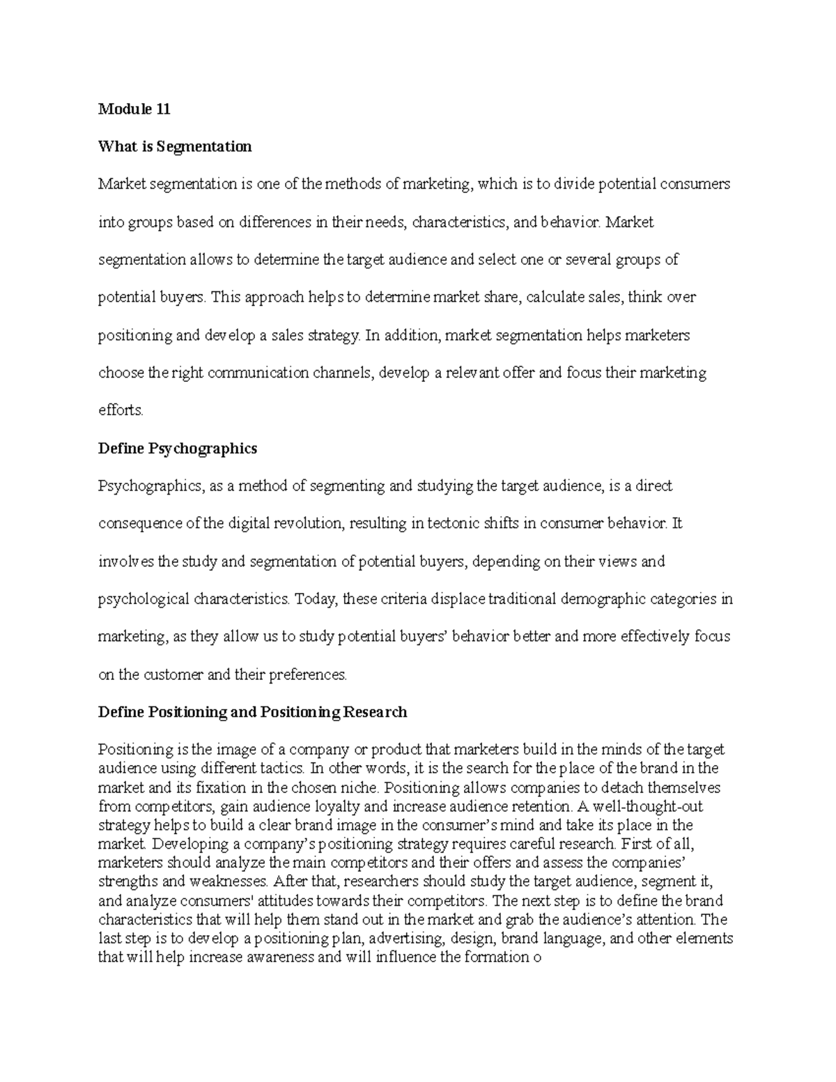 Module 11 Module 11 Module 11 - Herts - Studocu