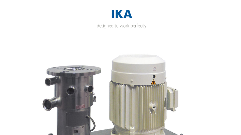 DBI 2000-10 Data Sheet: High Shear Mixing & Dispersing Machine - Studocu