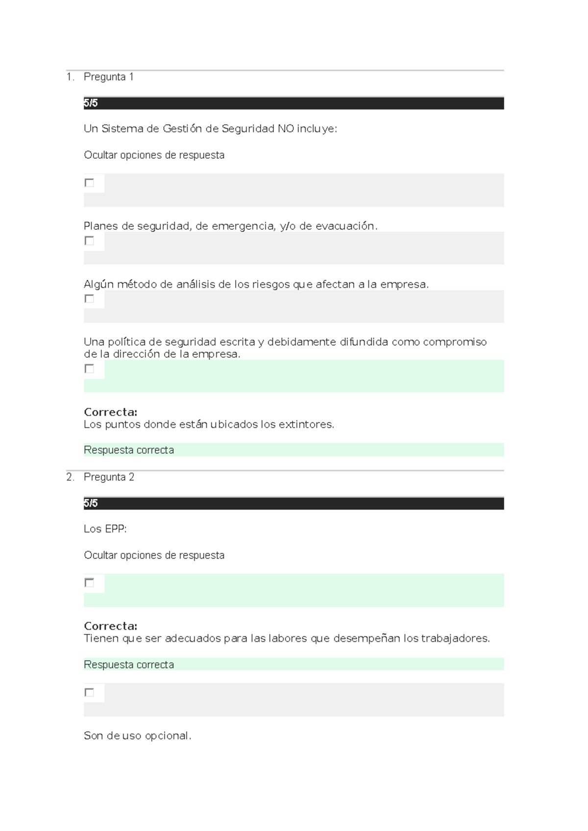 Prueba 1 de Seguridad en Sistemas Tecnológicos y Gestión Ambiental - Document Preview