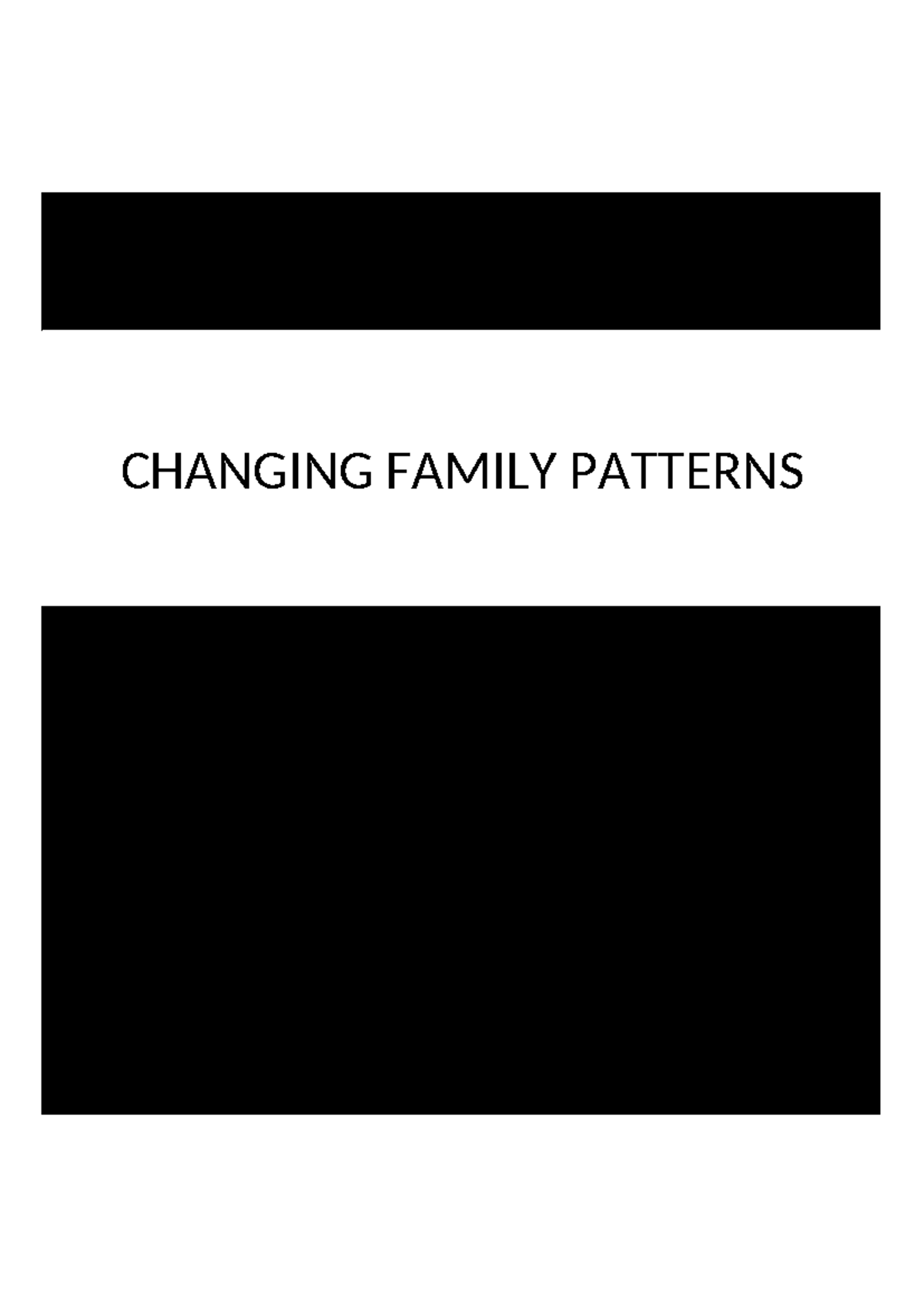 Changing Family Patterns: AQA 4.2.2 Families & Households Insights ...