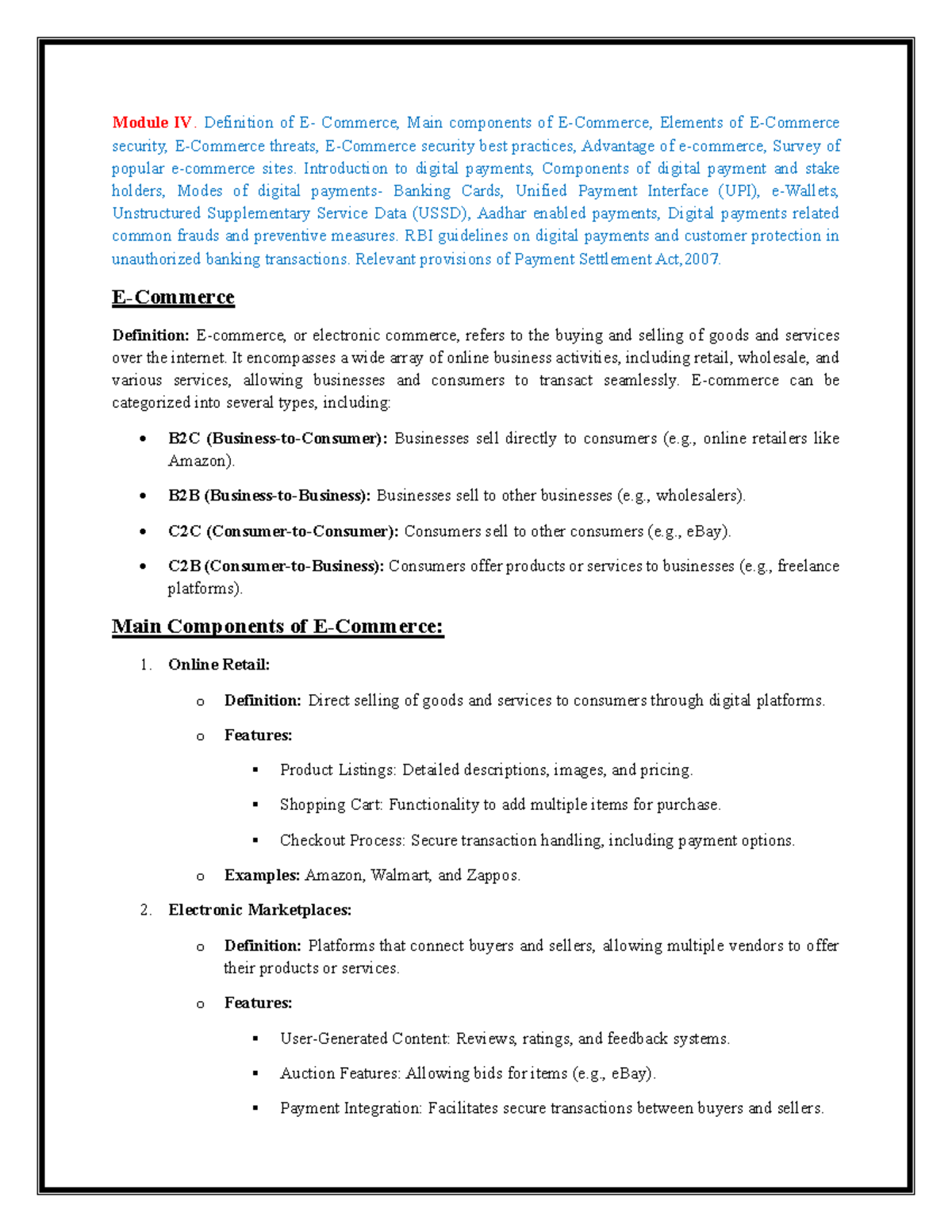 Cyber Security Case Study: E-Commerce Security & Best Practices - Studocu