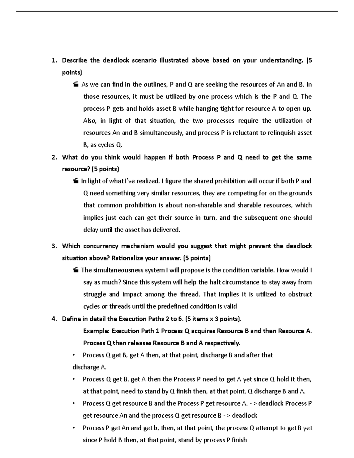 04 Task Performance 1 - Deadlock Mechanisms Lecture Notes - Studocu