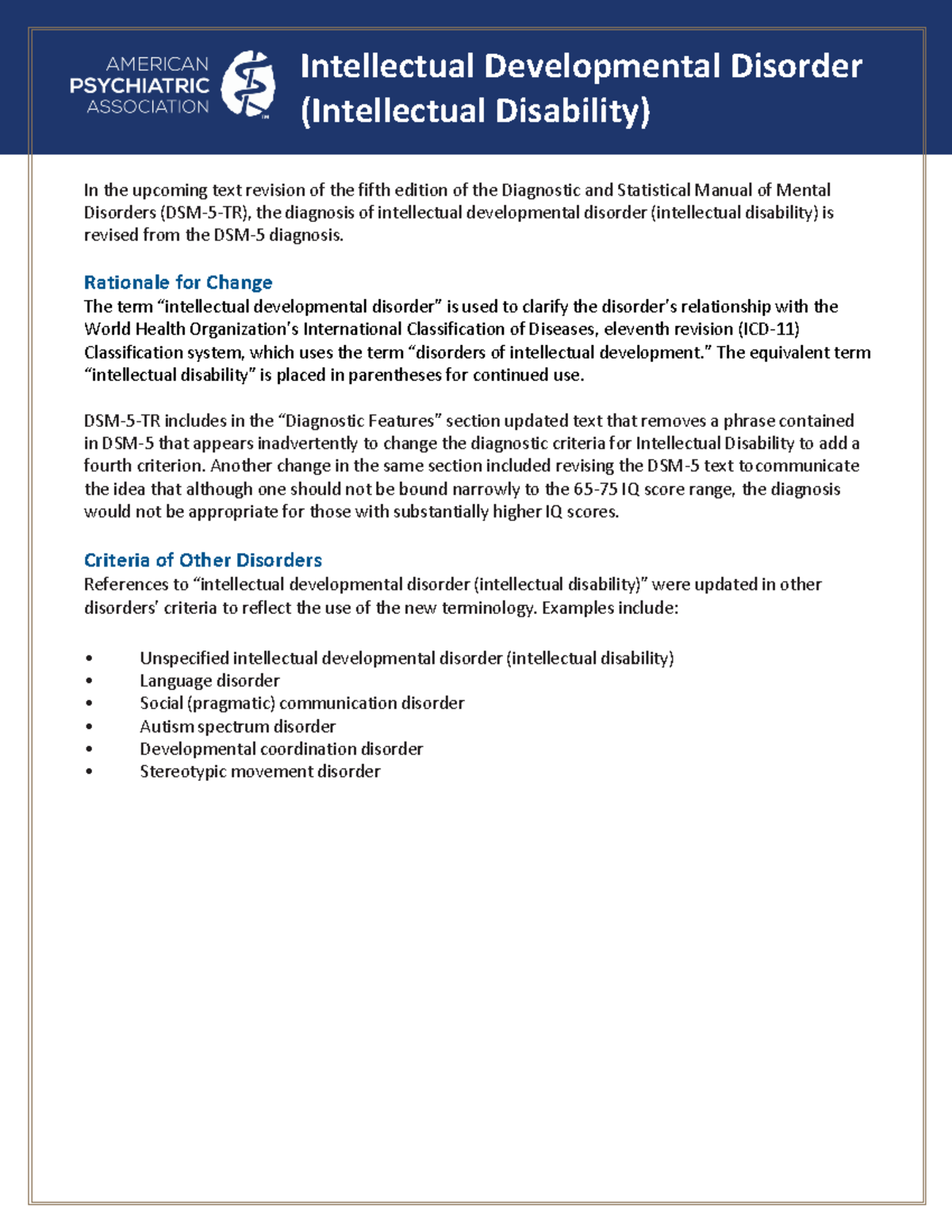 APA-DSM5TR-Intellectual Disability - Intellectual Developmental ...